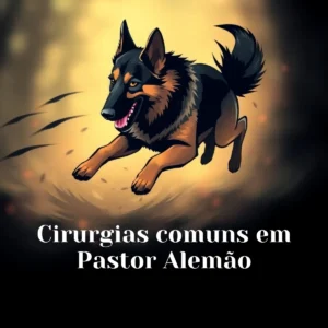 Cirurgias comuns em Pastor Alemão