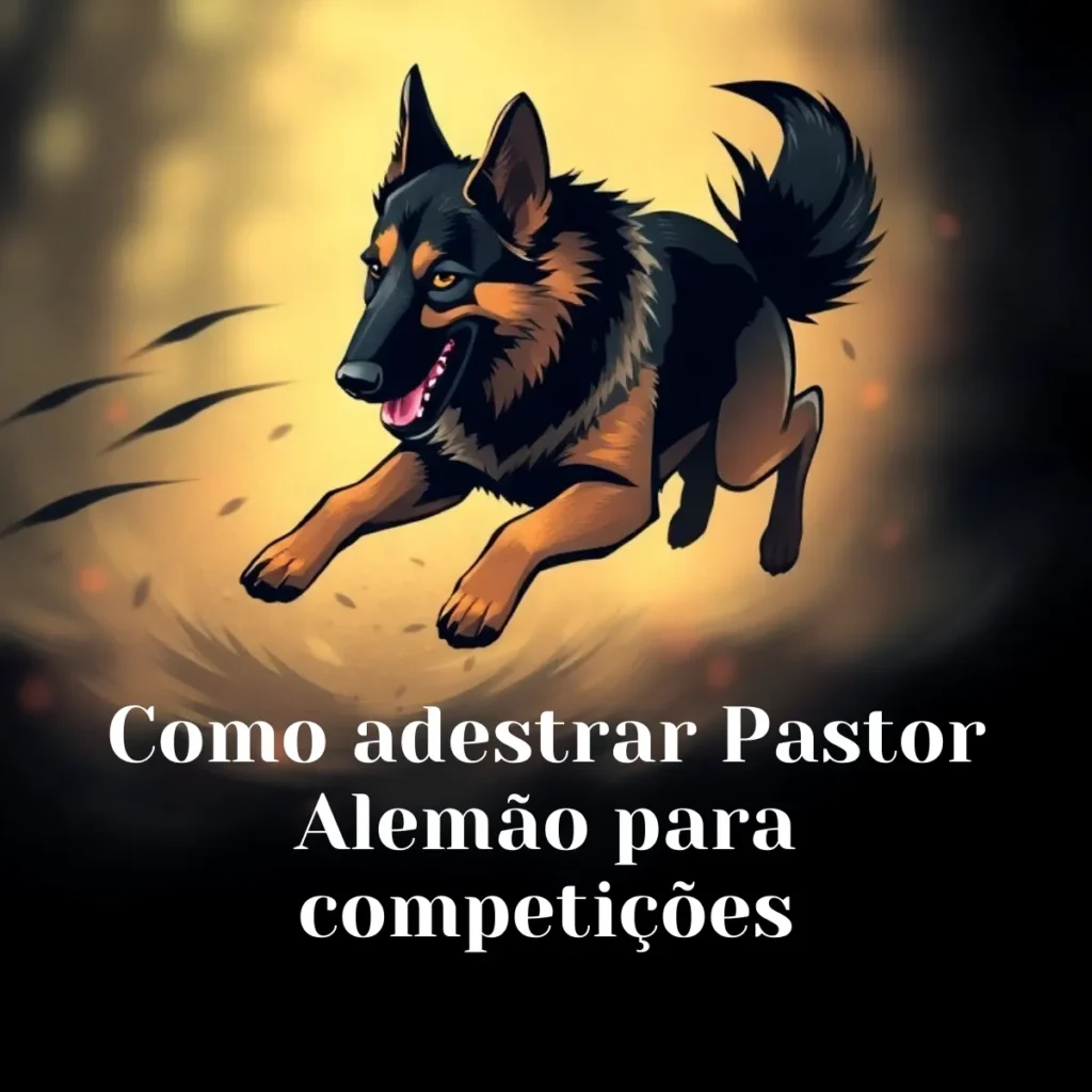Como Adestrar Pastor Alemão para Competições