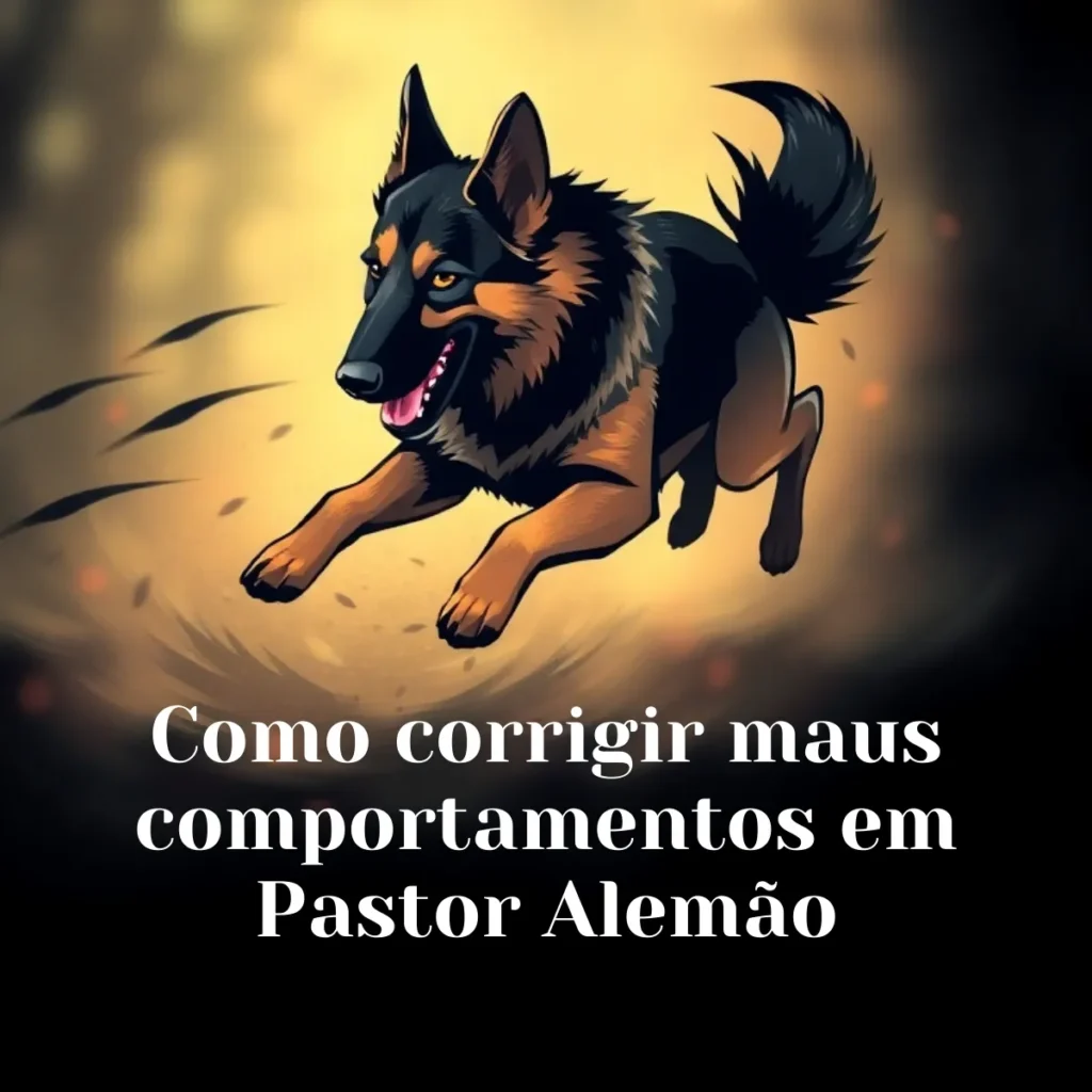 Como corrigir maus comportamentos em Pastor Alemão