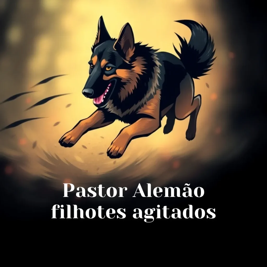 Pastor Alemão Filhotes Agitados: Como Lidar com A Energia Deles Pastor Alemão Filhotes Agitados