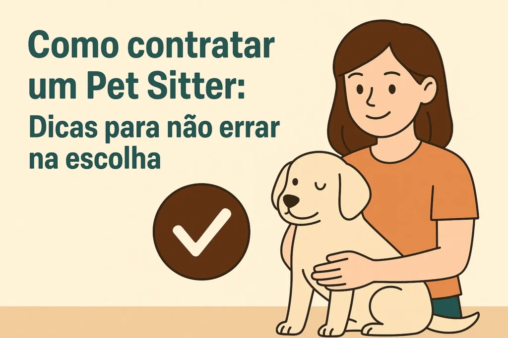 Como contratar um Pet Sitter: Dicas para não errar na escolha Como contratar um Pet Sitter