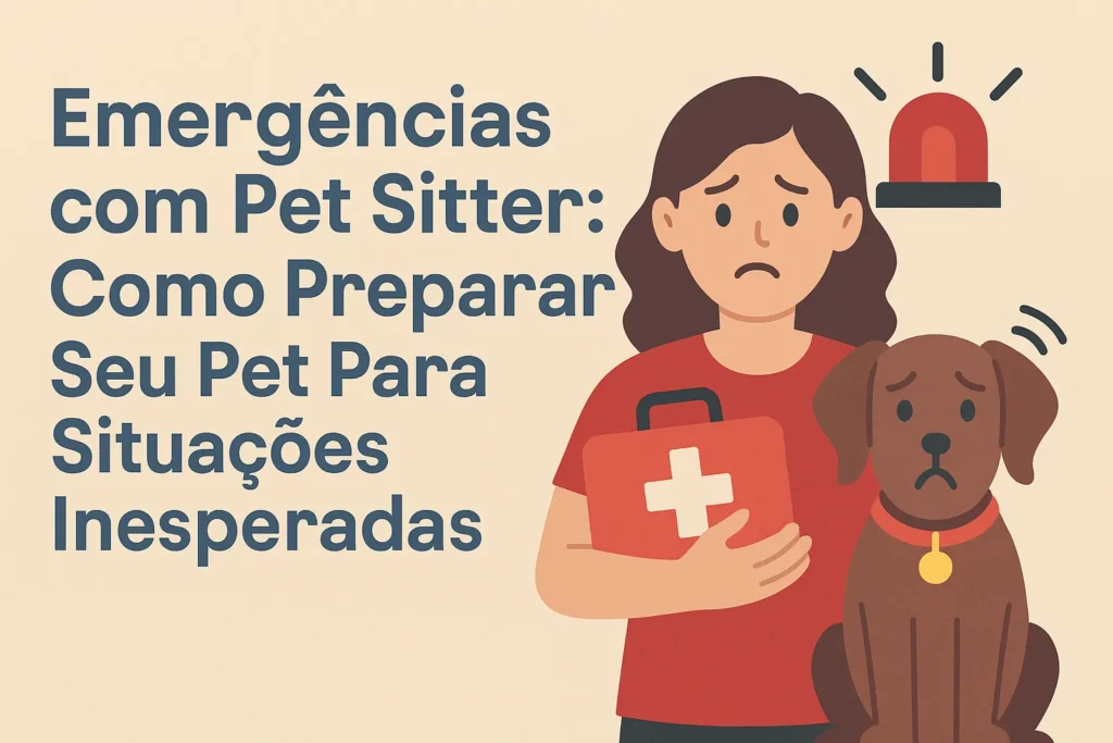 Emergências com Pet Sitter