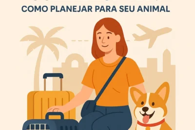 Rotina de Viagens com Pet Sitter