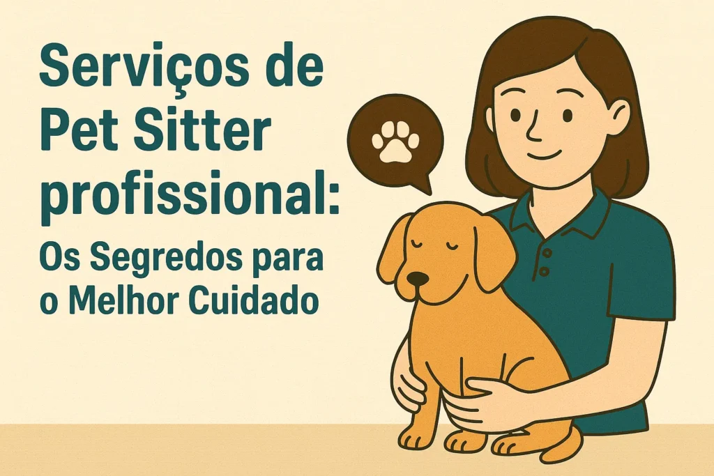 Serviços de Pet Sitter profissional